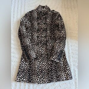 Buffalo Leopard Print Coat Small